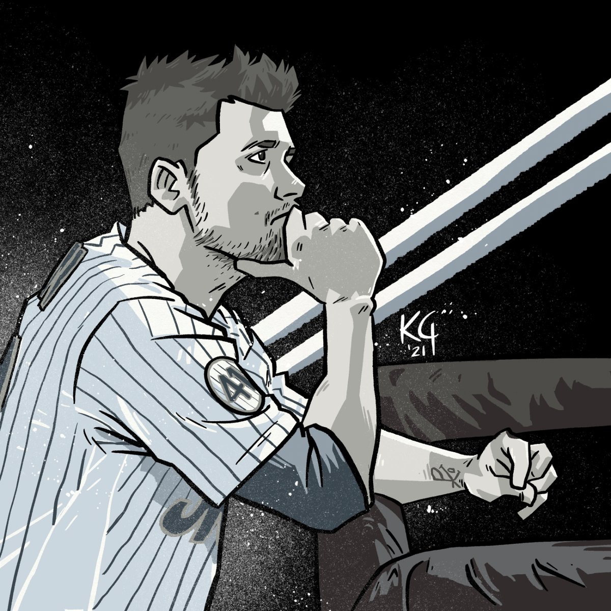 KGeeDesign's tweet photo. @inktober @Mets @CitiField @tai_walker @SalTheSignguy #Metstober Day 9 #Pressue π @Mets @inktober #jddavis https://t.co/RLwID5xTe7