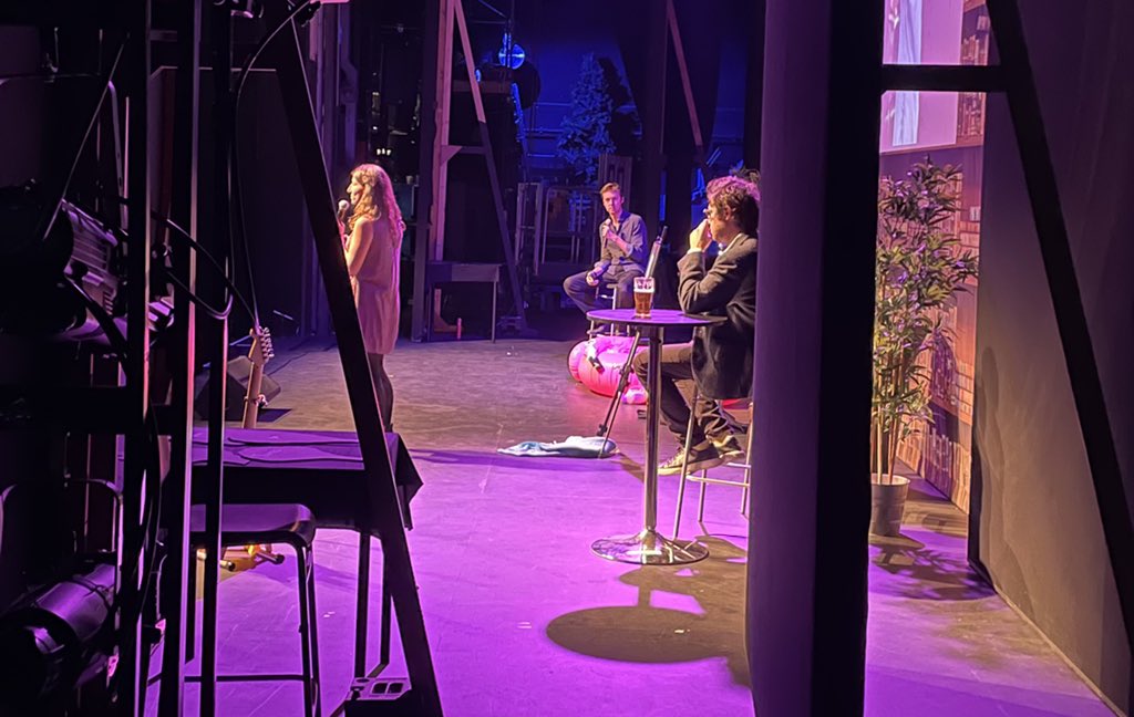 JamesHarkin's tweet image. View from the wings #nerdimmunity