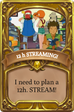 Durante el domingo 10 de octubre haré un ESPECIAL 12 horas en mi canal de Twitch! 🥳

15.00 = Just Chatting
15.30 = Nexomon
17.30 = Pokémon Unite
20.30 = Fútbol + Cena
22.30 = Pokémon TCG
00.30 = Juego a elegir
02.30 = Just Chatting

Os espero y gracias por el apoyo recibido! ❤️