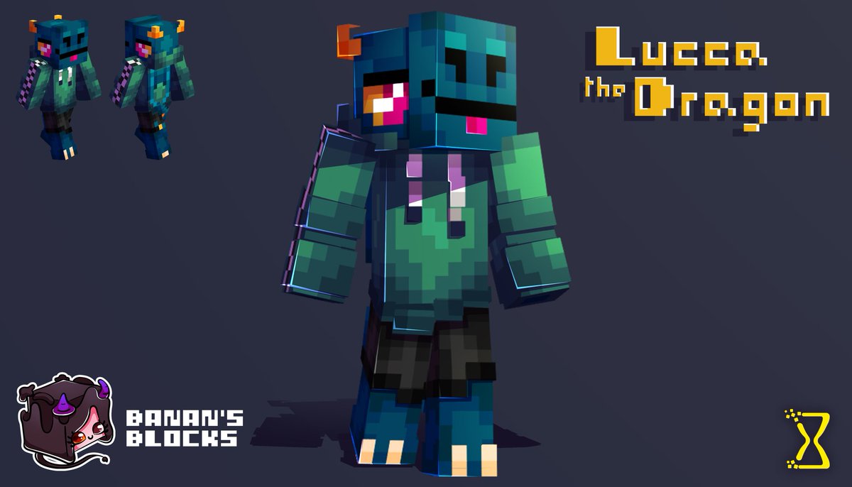 BanansBlocks's tweet photo. Lucca the Dragon 🐉
.
From the skin pack
.
🔹 Cartoon Monsters🔹
.
-Available Now on The Minecraft Marketplace!
.
#minecraft #minecraftskin #minecraftskinpack #minecrafter #cartoonmonster #cartoon #minecraftmonster #monster https://t.co/nWYQzqtLiO