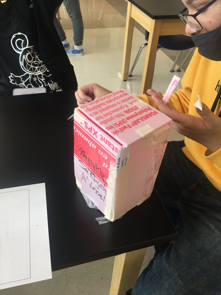 Absolutely loved teaching my students about thermal energy. Zombie Bottle Battle <a href="/MurielBattleHS/">Battle High School</a> was a success! Great work! #Spartan_Strong