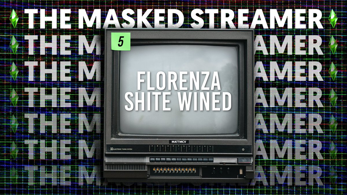_mattmcv's tweet photo. 🚨 Clue 5 // Week 2 👀
Use the hashtag #TheMaskedStreamer with your guess. Who's hiding behind that lens?
New clues daily @ 9pm BST!
👀#TheMaskedStreamer https://t.co/xV31asfLOy