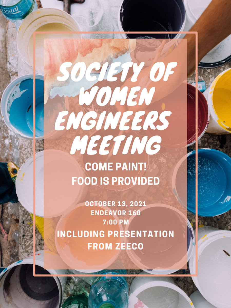 swe_okstate's tweet photo. Come join us on Wednesday for our October meeting! https://t.co/pnbTbW7t85