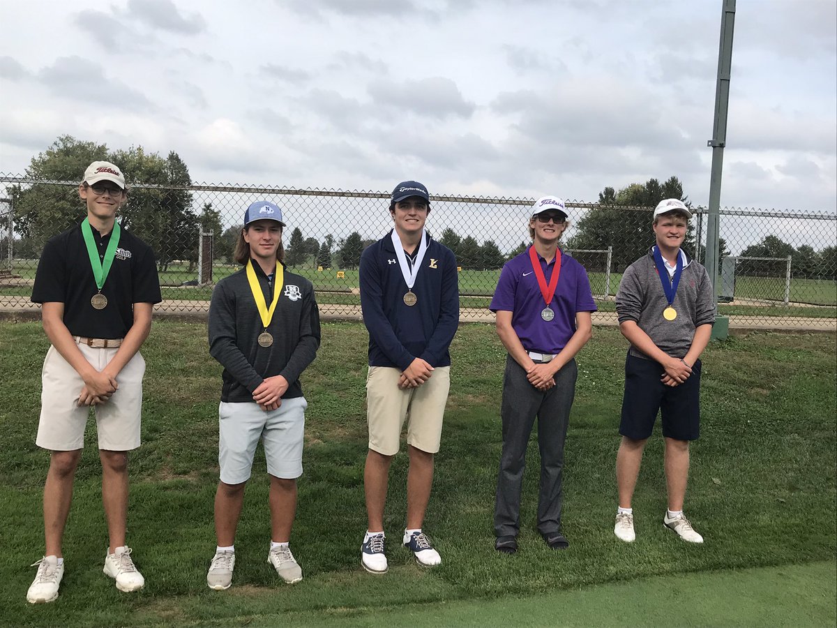 Our 2021-2022 District III M&amp;T Bank Class 2A Boys Golf Championship medalists!
