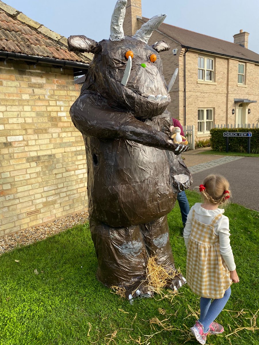 jamietrinidad's tweet photo. The wife has once again smashed it at the annual village scarecrow competition   ⁦@Ruth_Eleanor_⁩ https://t.co/A0gs2mNuAI