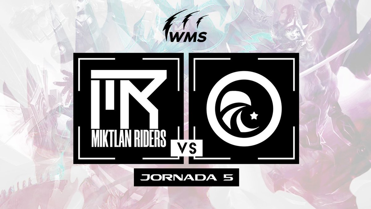 🔷 Match Day
🏆 @ChallengersRoad #WMS
🆚 <a href="/MizuLegends/">Mizu Legends Series - ESPORTS MOBA</a>
🕔 5:00 P.M 🇲🇽