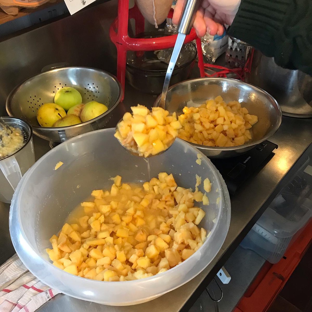 surreydocksfarm's tweet photo. We had a small crop of fruit from our quince tree this year. The Farm Produce students used the fruits to make some incredible Quince Jam, the first batch is now on sale via our online shop.
https://t.co/zzXv4K8lJH https://t.co/JYxoQH8K2I