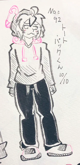 #ウラガワbirthday3シーズン
#贋作ミナモ家 🧷
誕生月同じなのでレイヴさんとコラボらせる予定だったのですが…トートくんの思念が降りかかったかの如くに構図が思いつかなかった裏設定w 