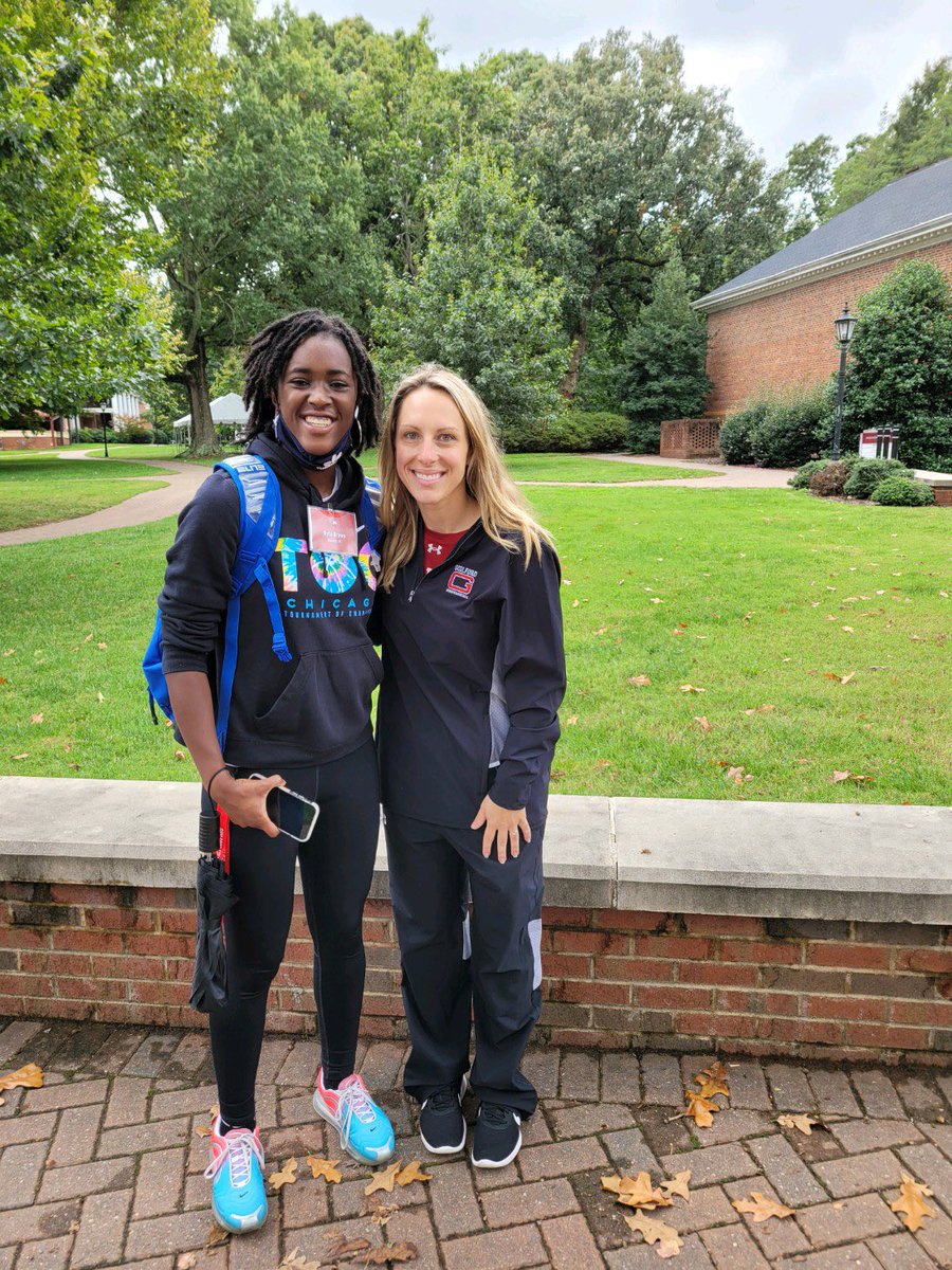 Nylab55's tweet photo. Thank you so much Coach Mathews for a great visit today!!! I’m also blessed to have received an offer from Guilford College in Greensboro NC!!! @GuilfordWBB https://t.co/77zitPMkcL