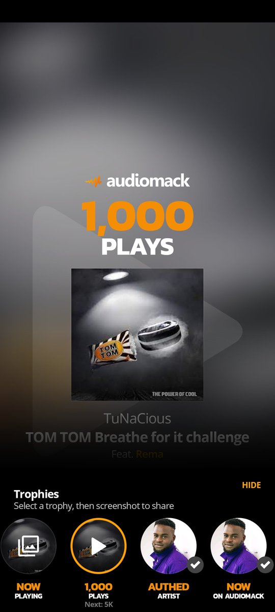 iamtunacious's tweet photo. Love is Real, Fan Base Getting Massive. Already Won the Challenge my own Way,  1k stream in 1week for #breatheforitverse challenge for @tomtomsweet_ng @heisrema

Shout out to all My Fans Worldwide ❤️❤️❤️❤️💯

#iamtunacious 🤯🤡
#breatheforitverse
#breatheforit 
#tomtom
#TuNaCious https://t.co/k3nzsZpnHH