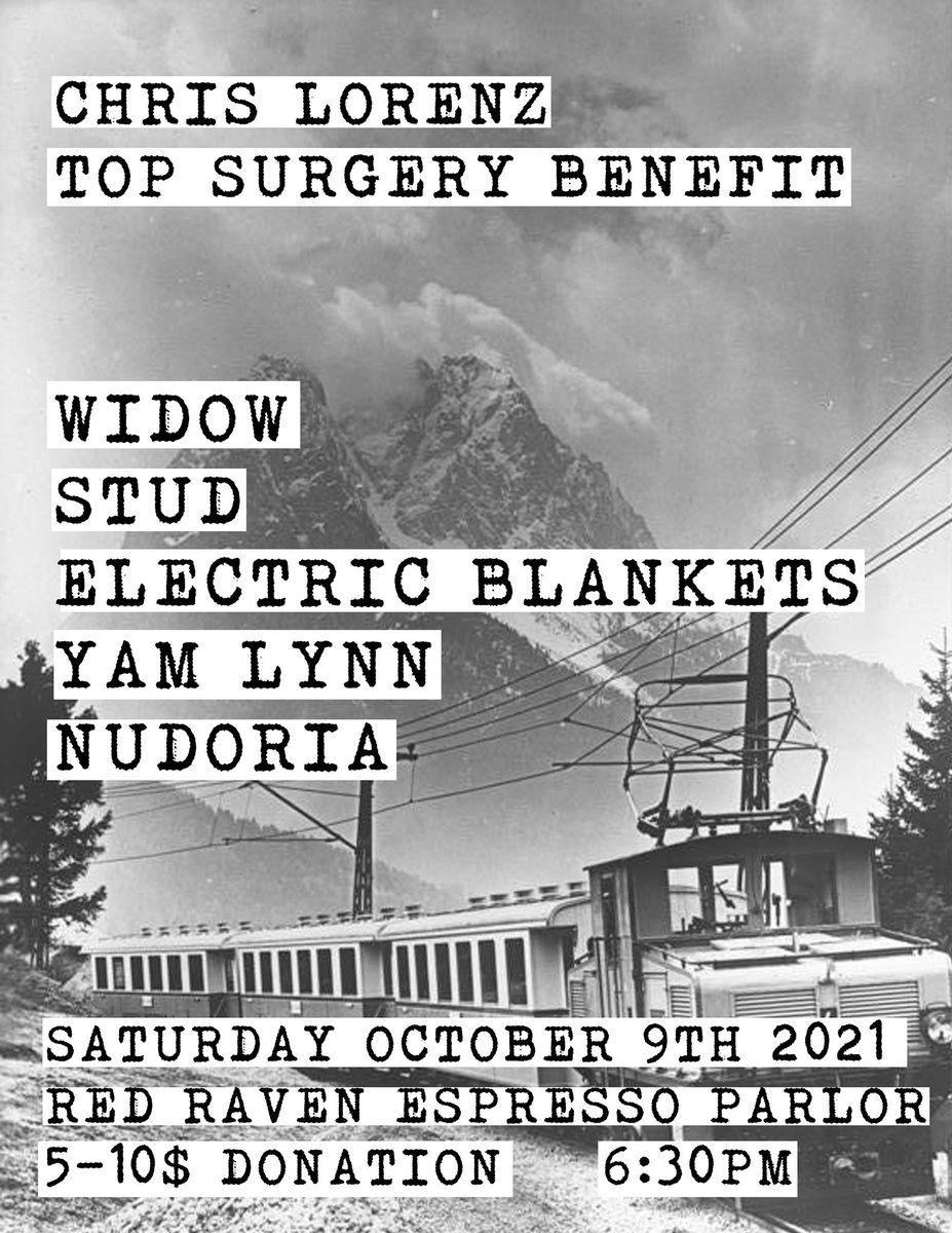Mixed bill benefit set for a good friend at the Red Raven TONIGHT!!! 6:30 PM!