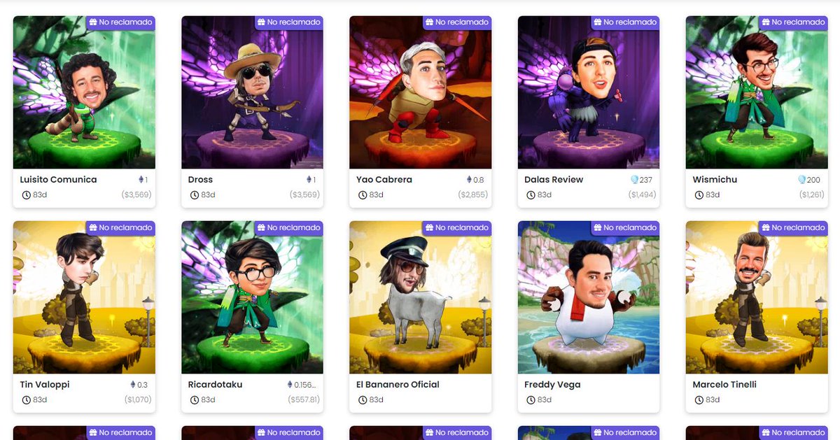 You can now browse kickstartnft.io in Spanish! 🇪🇸 

In addition, 50+ new NFTs from the Latin American community are joining Kickstart NFT: <a href="/LuisitoComunica/">Luisillo El Pillo</a>, <a href="/Fernanfloo/">Fernanfloo</a>, <a href="/yuyacst/">Yuya</a>... just to name a few. #KickstartNFT