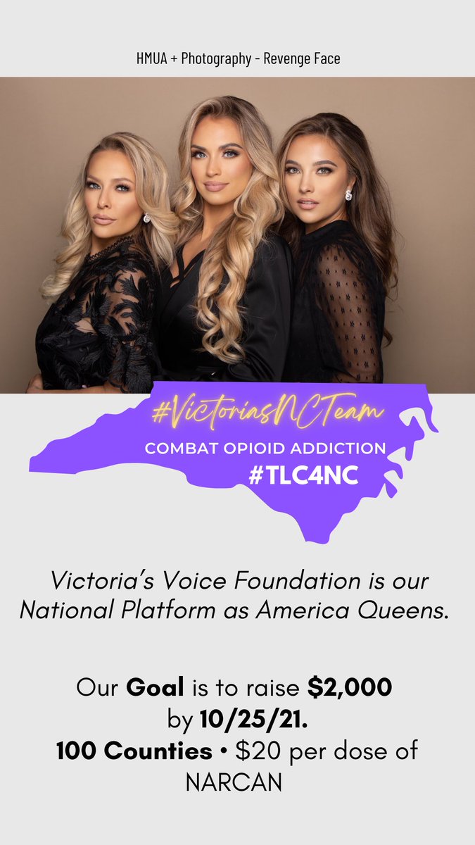 Limited Time <a href="/AJDinger/">AJ Allmendinger</a> Hat Promo! 
My NC America Queens and I need your help to get a victory over Opioids in NC. $40 per hat. Each purchase enters you into a raffle for a signed AJ hat. 
Venmo: Tara-Allmendinger 
Blue or Grey. 2 sizes, fitted: sm/md or L/XL. 
<a href="/VictoriasVoice_/">Victoria's Voice Foundation</a>