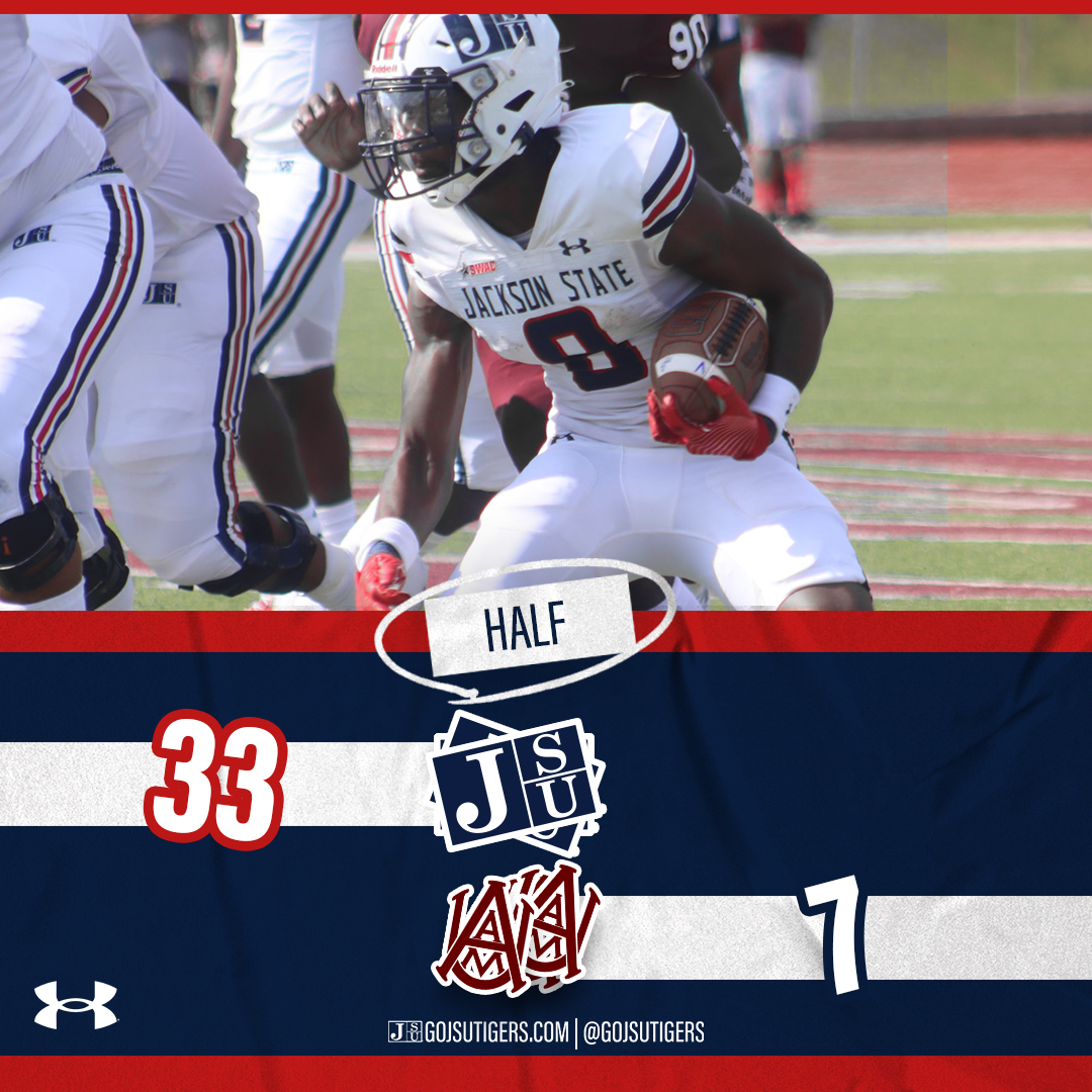 GoJSUTigers's tweet photo. They say defense wins ball games. 🤷‍♂️ 

WE UP BABY.

#BleedTheeBlue x #ProtectTheeBlock https://t.co/YXfi05anRo
