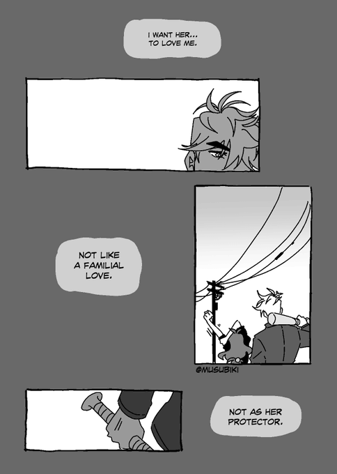 [oc] when the storm fell in love with the star 