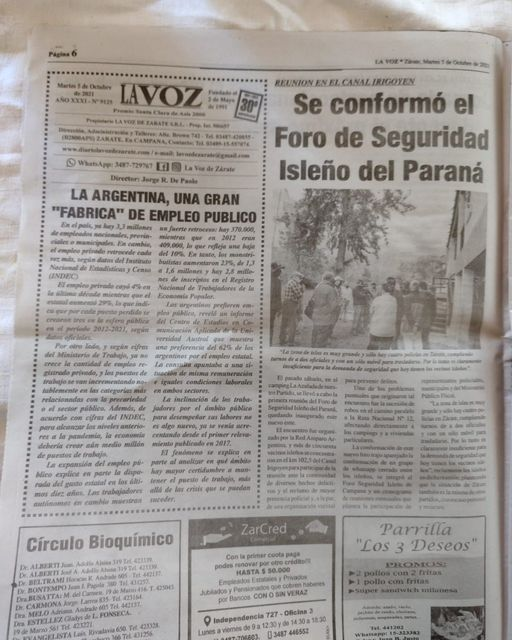 Redamparo's tweet image. RED AMPARO ARGENTINA: ES LA RED MAS GRANDE EN SEGURIDAD CIUDADANA EN NUESTRO PAÍS Y SUDAMERICA. AHORA SOBRE EL PARANÁ, CON EL FORO ISLEÑO DESDE SAN NICOLAS HASTA LA ISLA MARTIN GARCÍA. ES YA UNA REALIDAD...!!!