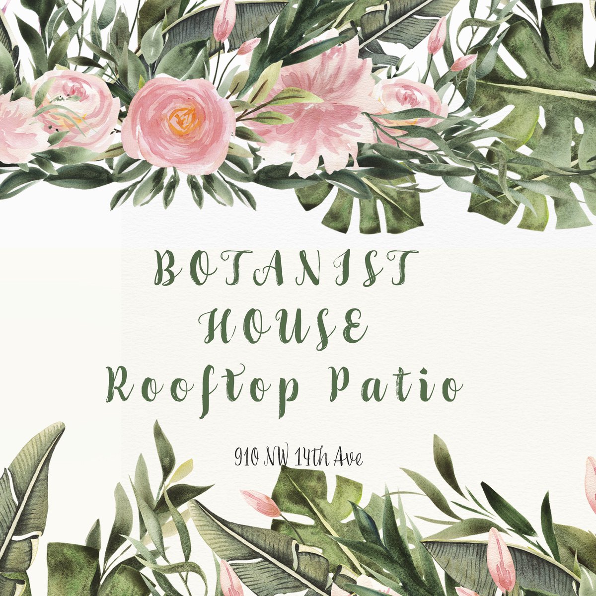 BOTANIST HOUSE 💚 
4pm-11pm Fri/Sat
4pm-10pm Weds/Thurs 
Happy Hour 4-6pm, Weds-Sat 

Walk Up Only 
#drink #eat #outdoordining #rooftop #patio #outdoorseating #cocktails #pnwparadise #portlandoregon #rooftoprestaurant #music  #cocktail #yum #walkup #pearldistrict #outdoorseating