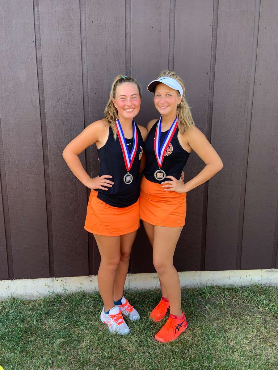 LWW_Tennis's tweet photo. SWSC Red Conference Champs! On our doubles side… 1st Doubles- Sarah Fuchsgruber&amp; Grace Denton: 2nd place, 2nd Doubles- Hannah White&amp; Cate Gerl: Champions, 3rd Doubles- Megan Klee&amp; Madison Wasko: Champions, 4th Doubles- Ashley Lee&amp; Halie Forsythe: 3rd place!! https://t.co/QObX31QkBt