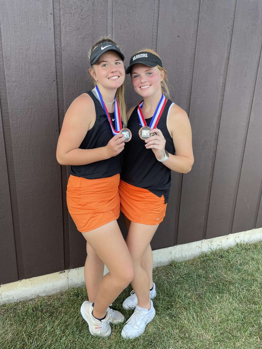 LWW_Tennis's tweet photo. SWSC Red Conference Champs! On our doubles side… 1st Doubles- Sarah Fuchsgruber&amp; Grace Denton: 2nd place, 2nd Doubles- Hannah White&amp; Cate Gerl: Champions, 3rd Doubles- Megan Klee&amp; Madison Wasko: Champions, 4th Doubles- Ashley Lee&amp; Halie Forsythe: 3rd place!! https://t.co/QObX31QkBt