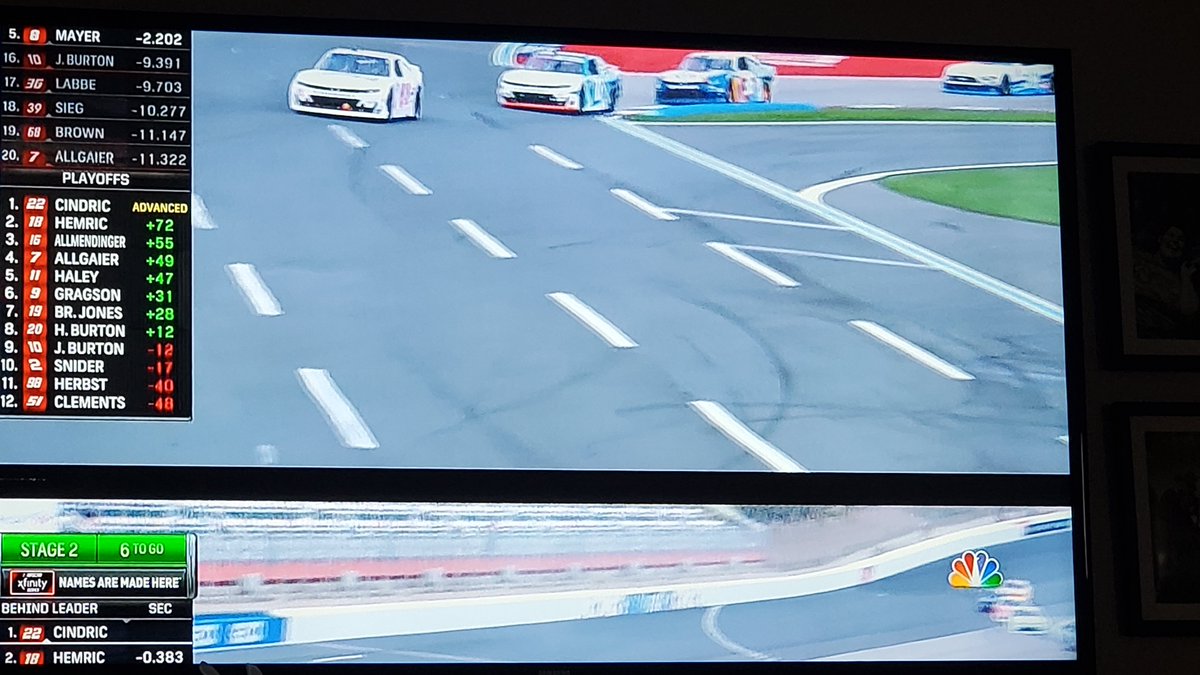 PlunkettFLA's tweet photo. Much HD @nascar @NBCSports https://t.co/oRArFA80Ou