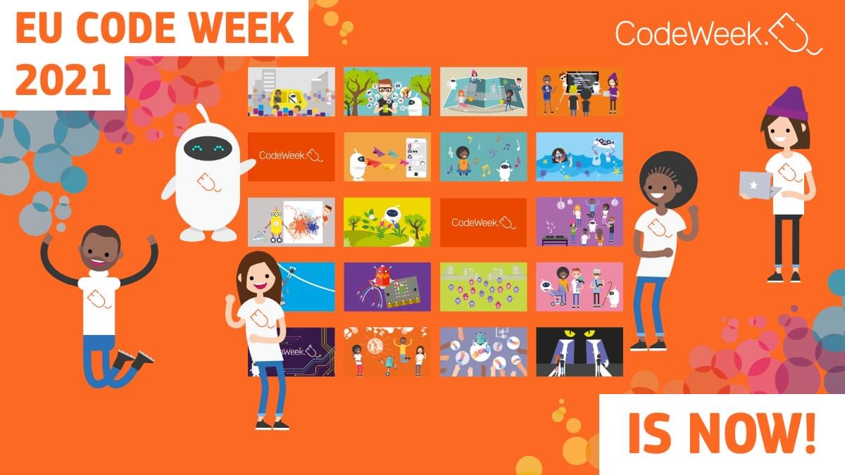 abfromz's tweet image. #Codeweek 2021 has started today! Happy coding, everyone! Don't forget t share your coding projects with us. #codeweekeu #codeweekbootcamp