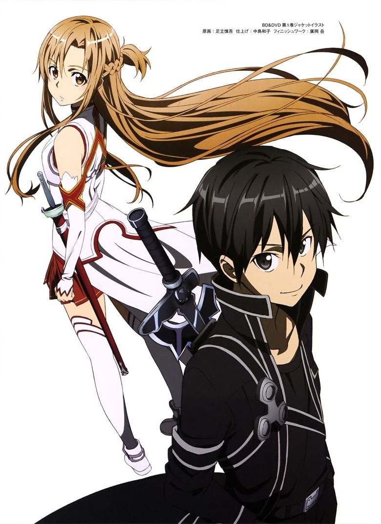 Jamesvelectric2's tweet photo. Kirisuna's designation in every season

 Progressive - Smol

Aincrad - Black Swordsman &amp; Lighting Flash

WoU - Star King &amp; Goddess/Star Queen

Unital Ring - The Black King &amp; The White Queen.

:3 makes sense since their outfits is B&amp;W. https://t.co/YBryvtSRtG