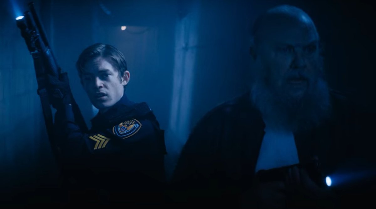 Tagard_McStone's tweet photo. New photos of Leon Kennedy and Barry Burton team up in #ResidentEvilWelcometoRaccoonCity #ITSYL https://t.co/F86Fp8Sjz0