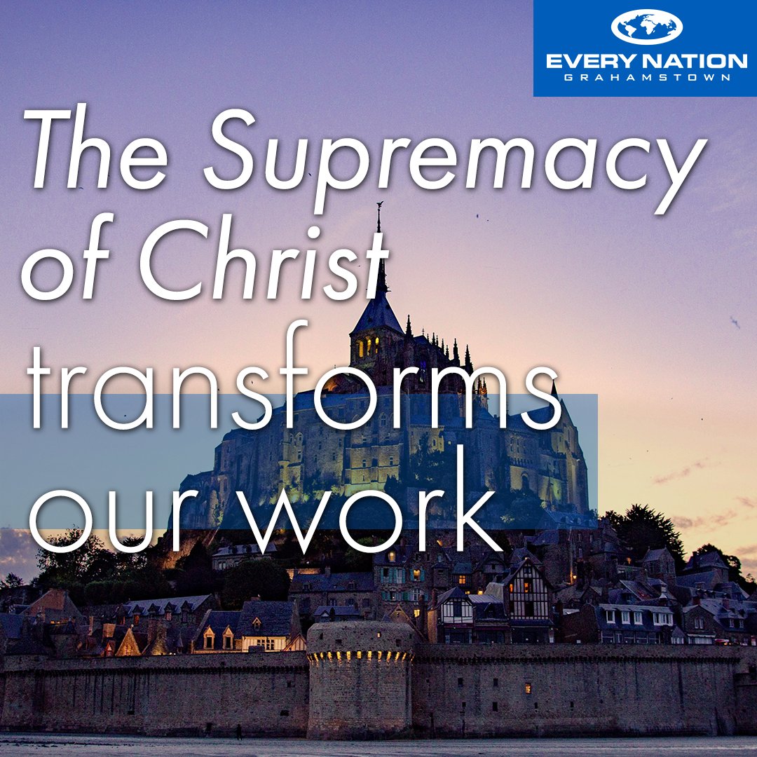 Work. According to a pre-COVID survey, 10% of teachers don't pitch for work every day. Academics wonder how to motivate students to learn. workaholism destroys marriages and families. Thankfully, the Supremacy of Christ transforms the way we work.<a href="/ENGrahamstown/">Every Nation Grahamstown</a> on Sunday.