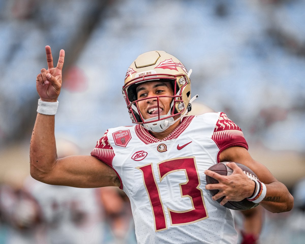 FSUFootball's tweet photo. Jordan 🙂✌️ https://t.co/HuV2iTubOs