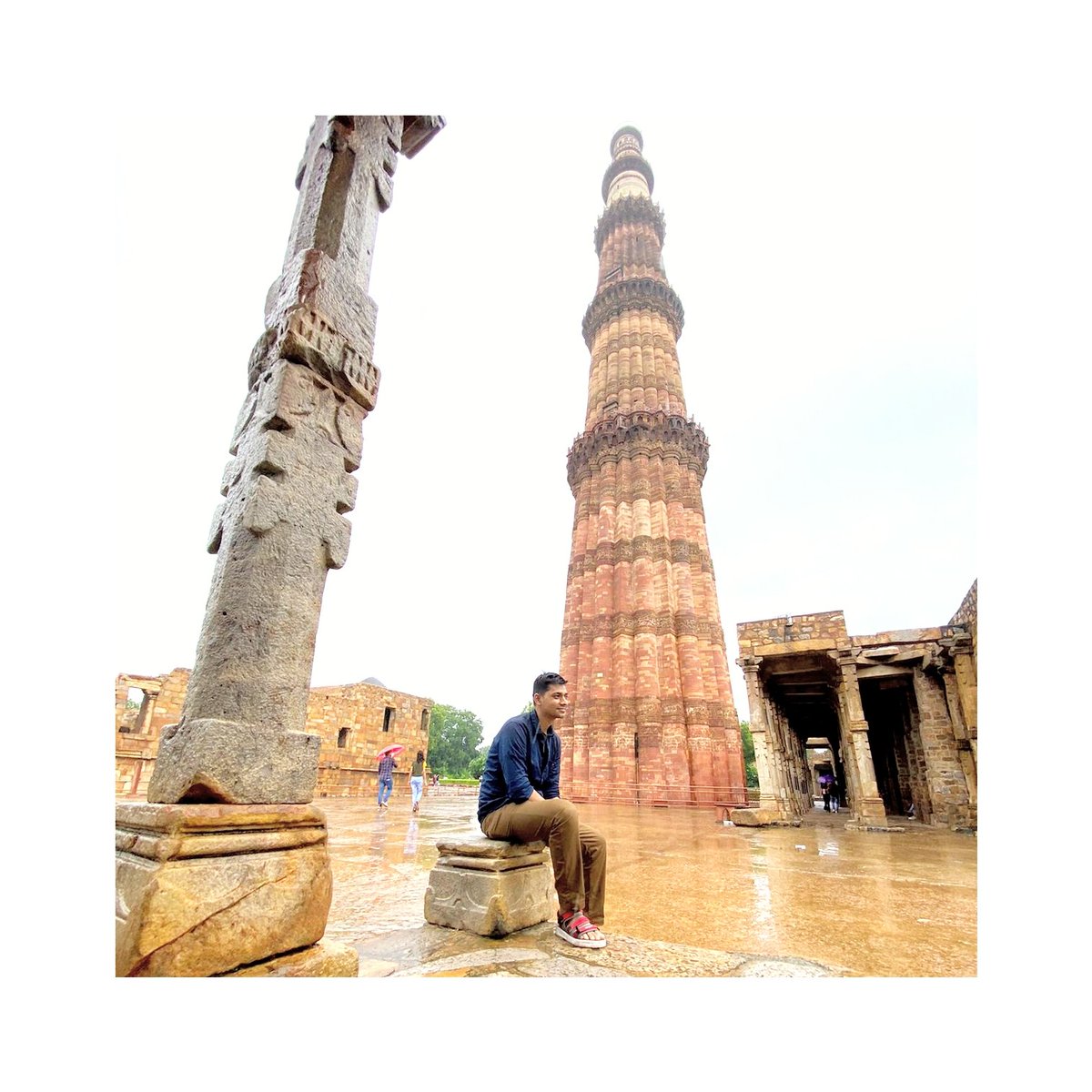inikhileshp's tweet photo. #Kutubminar #NewDelhi https://t.co/JXgqjWnUCE