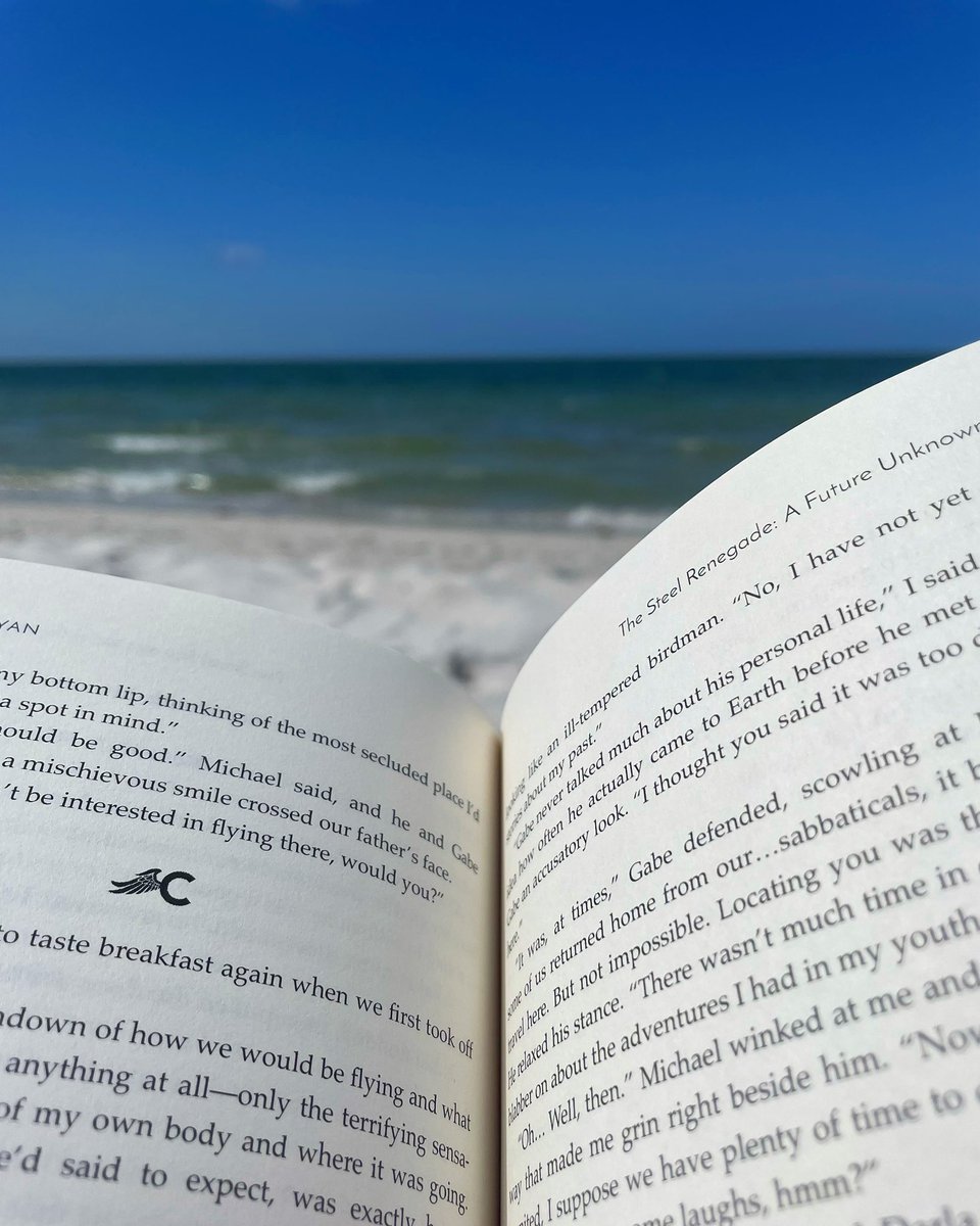 jennaryanink's tweet photo. Missing summer? So am I, even though autumn is definitely my favorite season ๐๐ Love this beachy photo featuring #TheSteelRenegade ๐
https://t.co/WwU4LC8oaV
#continuumseries #fallvibes #writercommunity #writer #fiction #authorlife #bookshelf #books #reading #read #bookish https://t.co/dWssIqclBm
