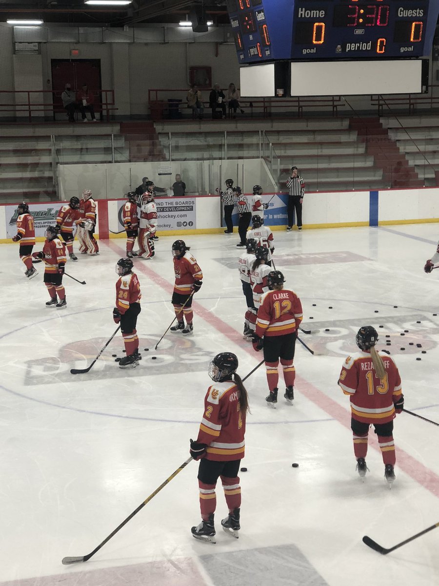 After a full year off due to the COVID 19 pandemic, we are FINALLY back in the broadcast booth for <a href="/DinosWHKY/">UCalgary Dinos Women's Hockey 🏒</a> as they take on @PWHPA Calgary team in their final exhibition tune up! Catch <a href="/maxsturley/">Max S</a> on the call with myself providing colour on canadawest.tv!
