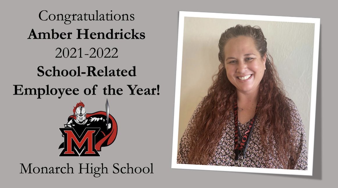 Congratulations to Mrs. Jacobs-Reed and Mrs. Hendricks. #RememberGoKnights.