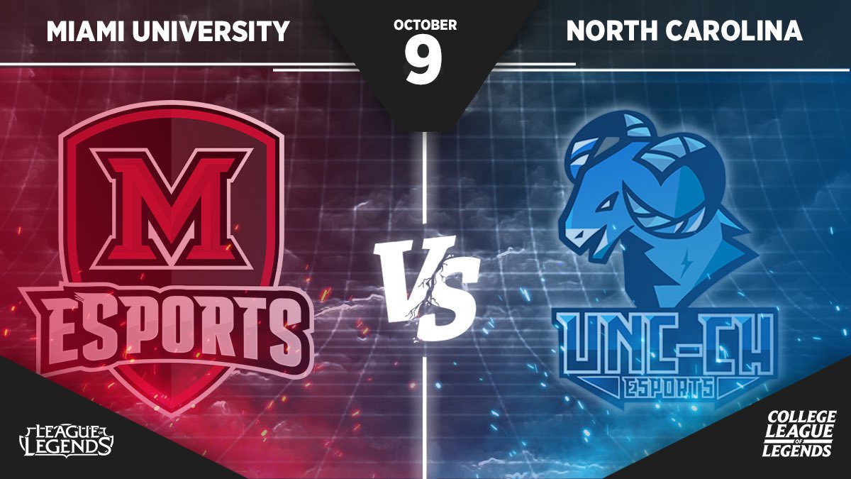 RedhawksGG's tweet photo. After League of Legends fell to @SaintsGamingCA in their first match, they look to bounce back against @UNCesports in Game 2 of @RSAAOfficial CLoL Fall Warmup Group Stage!
๐ : 5 pm est
๐บ: https://t.co/H20hQL1x1h
#REDHAW https://t.co/jkDdH4VdJe