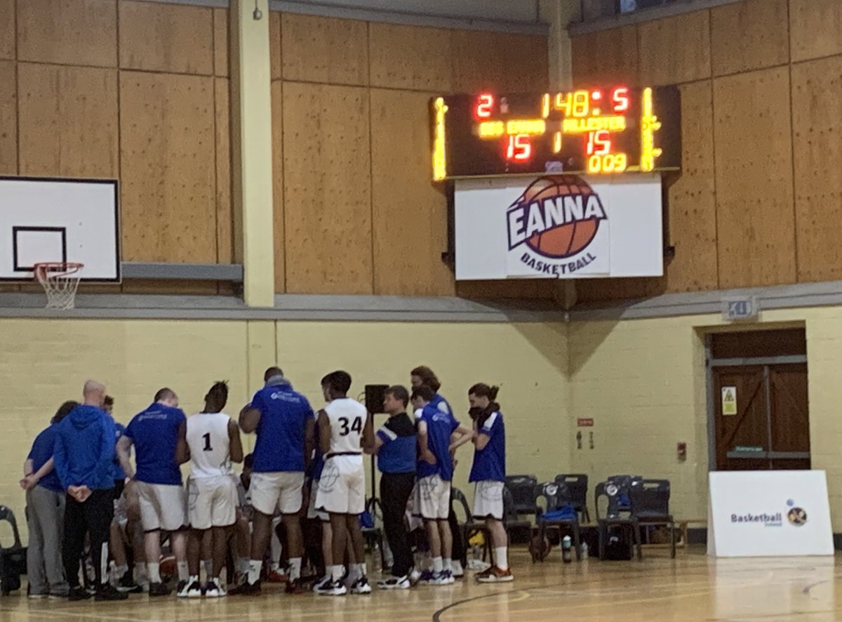 Fantastic to see live basketball again in Ireland! First win for @eannabasketball and great atmosphere at the first game of the season @BballIrl #ThisisSuper