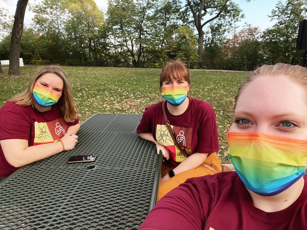JenniferBulin's tweet photo. Had a great morning at the #MNWalkToEndHIV with @rainbowhealthmn and @MHealthFairview 😊 https://t.co/S0XDZQbswh