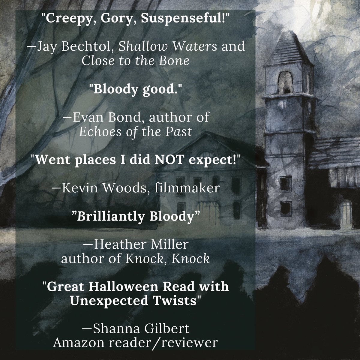Always great to get reviews and I’m so thankful to those who do read and review my work. Hell Night in Hopewell, a Halloween read for this October. Check it out. #Hellnightinhopewell #octoberreads #halloweenread #halloweentbr #readthisbook #tbr #imscared