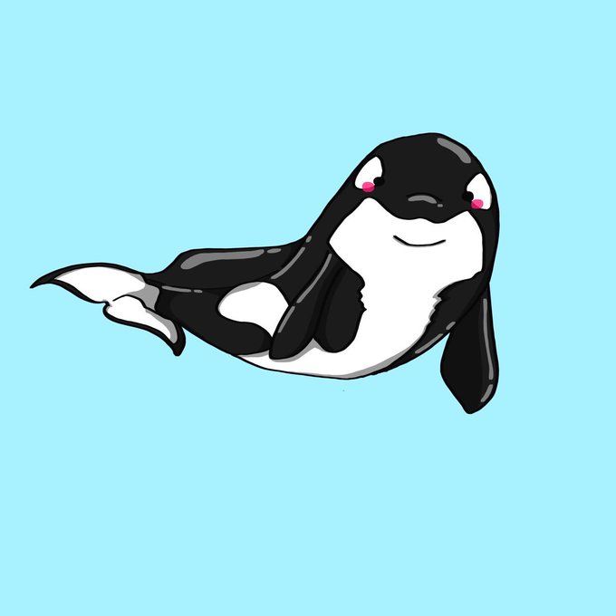 シャチのtwitterイラスト検索結果 古い順