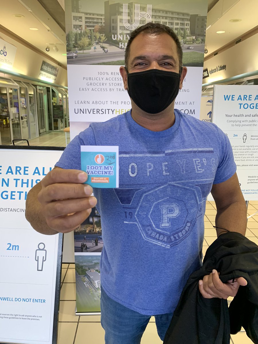 Rishi_ss's tweet photo. Done β
! Received my 3rd dose today in #saanich #gordonhead. Thanks to the amazing teams helping to administer this important vaccine. β€οΈ #CovidVaccine @VanIslandHealth #GetVaccinated #yyj #IBoostimmunity #ImmunizeBC https://t.co/wQOaLlz2z7