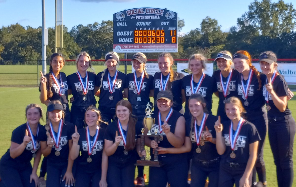 Region Champs!!! <a href="/schsredskins/">Social Circle HS</a> <a href="/timcarmstrong/">Tim Armstrong SCHS</a> <a href="/RetiredSBCoach/">Bryan Eades</a> Great job Lady Redskins!!!