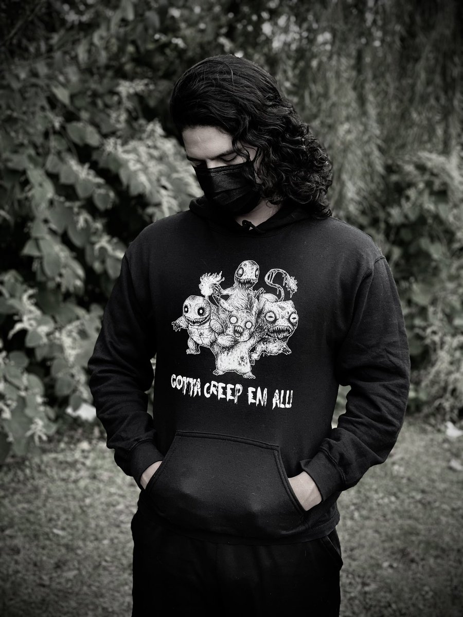 demographick's tweet photo. Gotta Creep Em All! Creepymon Merch now available on my site! https://t.co/Bpn6FbmRMM https://t.co/CRE43uPdC7