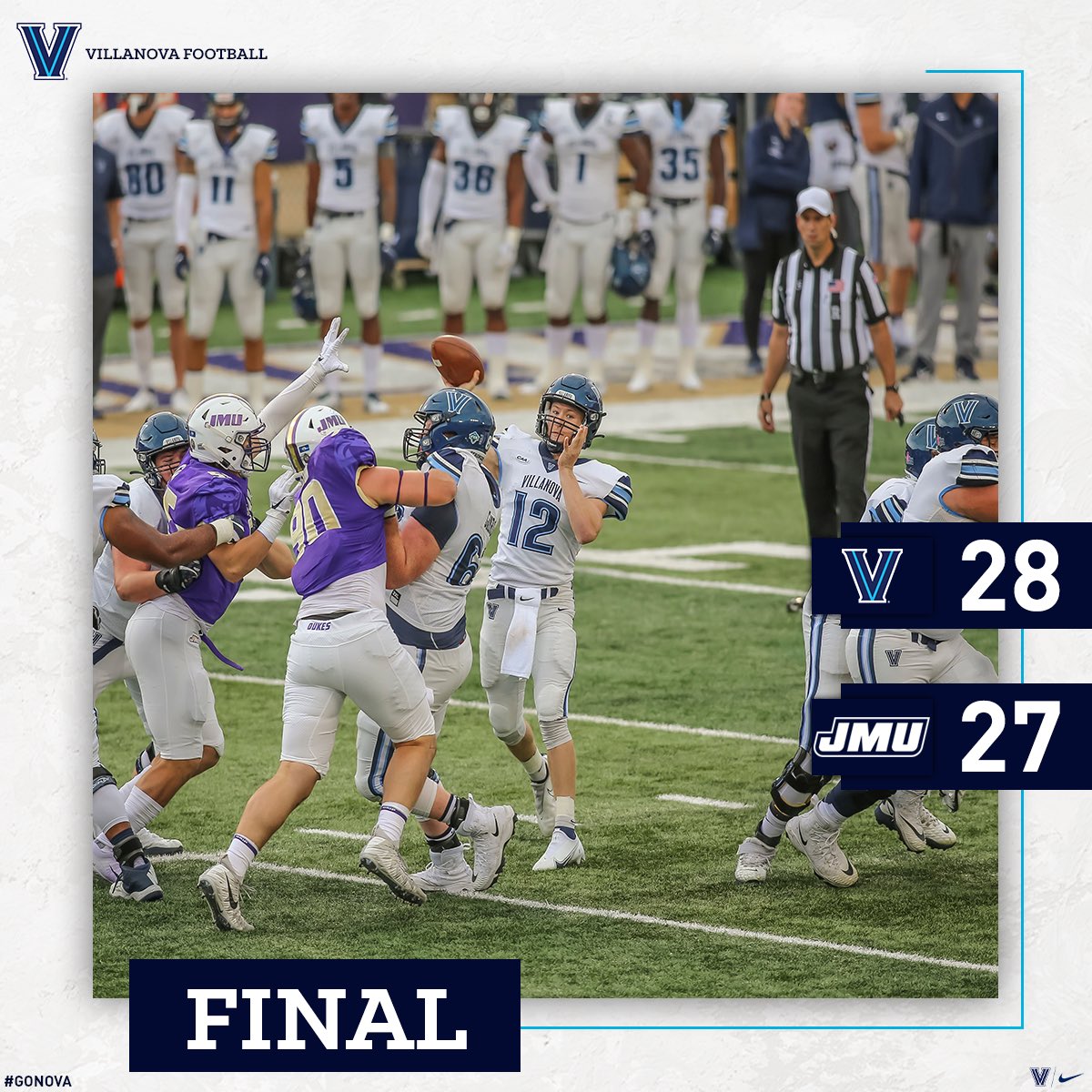 Villanova Football tweet media