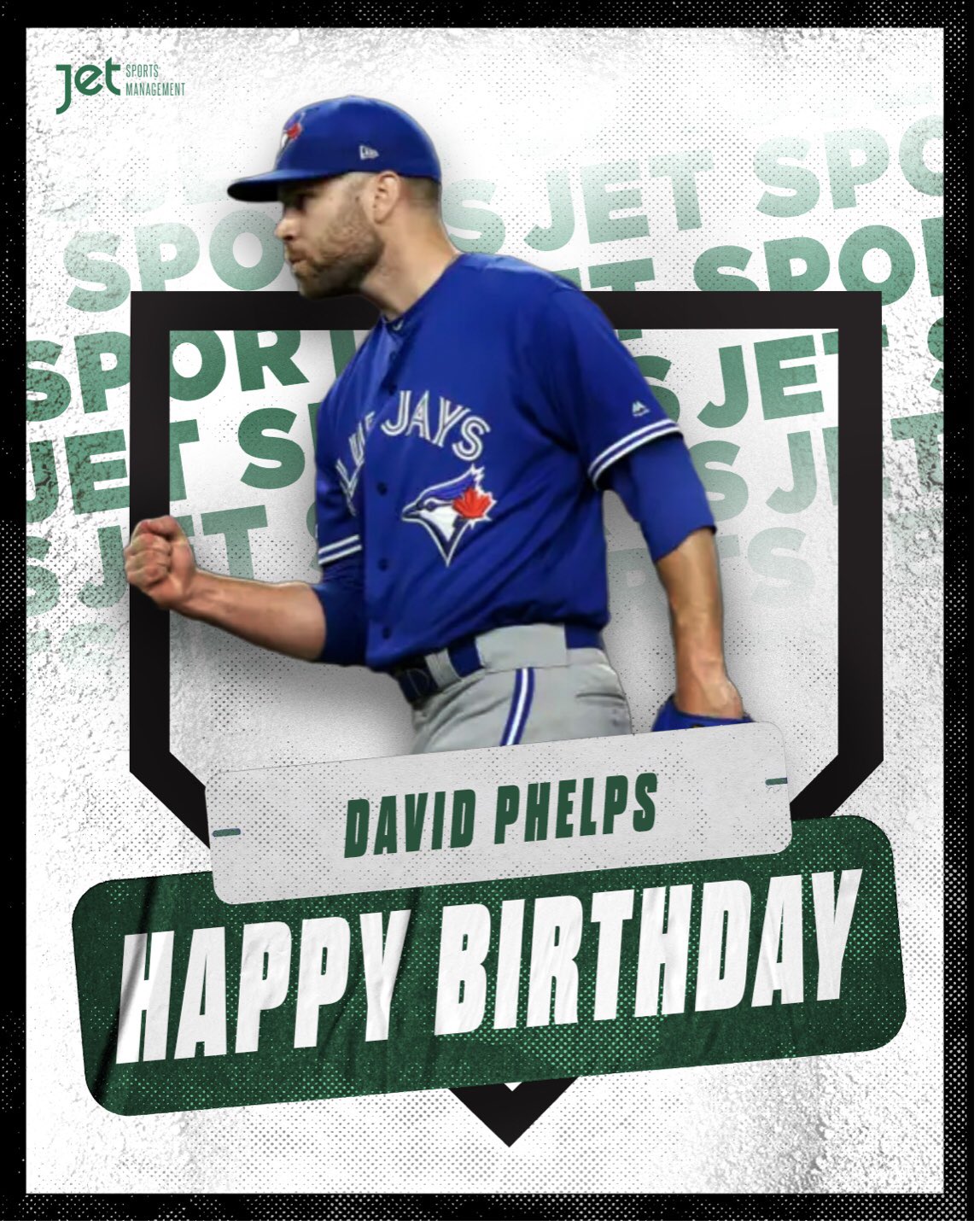 Happy Birthday to Pitcher David Phelps. We hope you have a great one! 