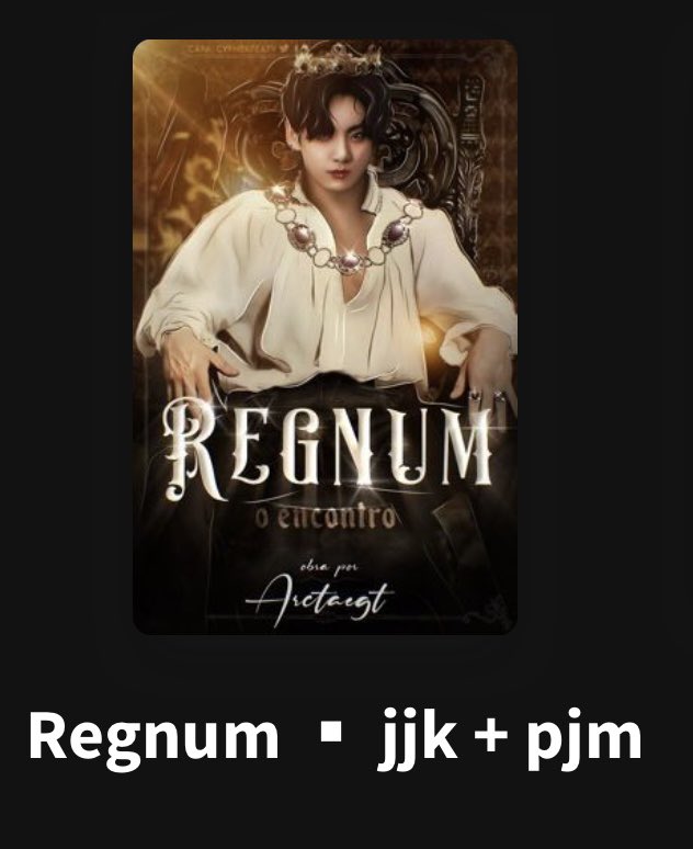 Jikookindica's tweet photo. 💜📚 REGNUM

Link: https://t.co/ZQ39vjrkml
Escrita por: @arctaegt 

🌟

#fanfic #jikook #kookmin #Wattpad #fanfiction #jikookindica #JUNGKOOK #jimin #ParkJimin #jeonjungkook https://t.co/coh06T7Qff