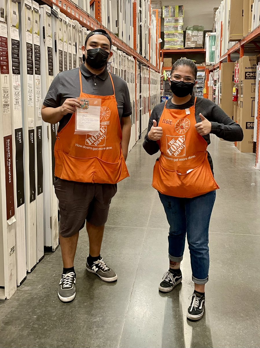 Elsie1013's tweet photo. Way to go Elmer! Keeping the department stocked up to help customers get their projects complete. Keep up the great work!#HowDoersGetMoreDone #RedlandsHomeDepot #CustomerService #millworks https://t.co/YhRDCHelwd
