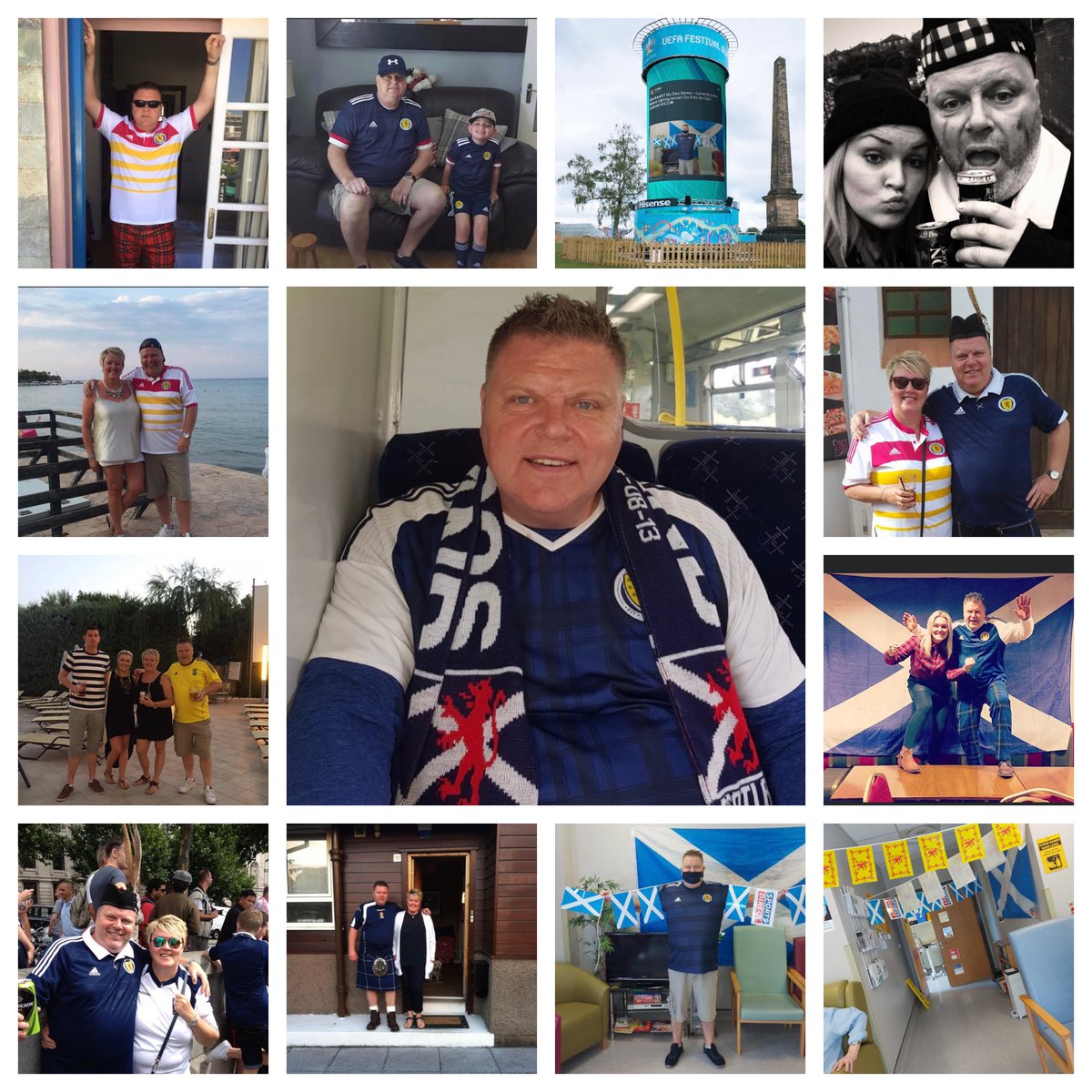 LisaBizx's tweet photo. My Dad was 1 of @ScotlandNT biggest fans, travelled all over the world watching them. He sadly passed away 2 weeks ago and so wasn’t there in person but 100% was in spirit! This one was for you tonight Dad! We’ll be coming… 🏴💙 #SCOISR #TartanArmy #MrScotland https://t.co/aQY6VTyT6f