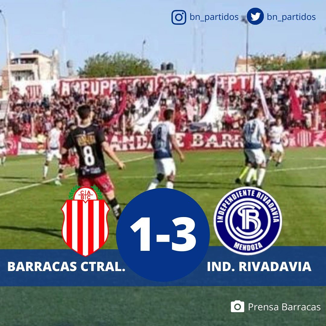 💙 GANOOOOOOOOO LA LEPRA HIJO! 

En Barracas, el equipo de Gómez derrotó 3-1 al Guapo con doblete de Cardozo y Quiroga. Con este resultado quedó 3ro en Zona de reducido y a dos puntos de Güemes ( el puntero)
