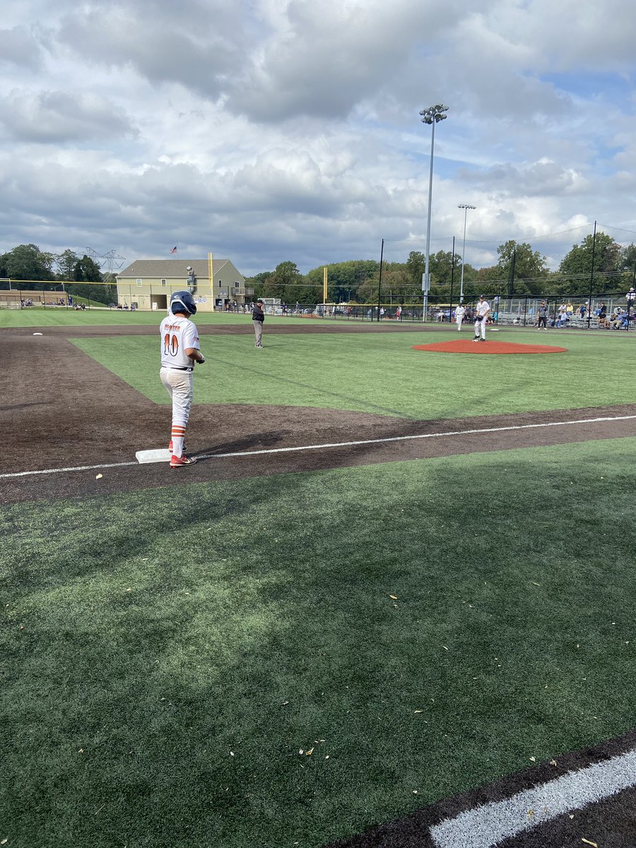 BaseballUPhilly's tweet photo. Baseball U PA-Lloyd (13u) wins game 2 score of 12-1 going 2-0 on the day @MSI_Tournaments Columbus Day Clash. Richer and Scancella on the mound only gave up 1 run. Bonner w/ 3 hits, Guido, Seidler, Aschenbrenner, Scancella all w/ 2 hits @BaseballUPA https://t.co/LCIcMQVhgW