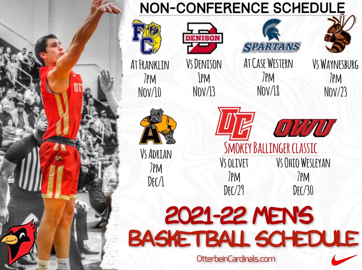 🔴⚪️ Non-conference schedule‼️
Set your calendar 📅 🏀
#GoCards