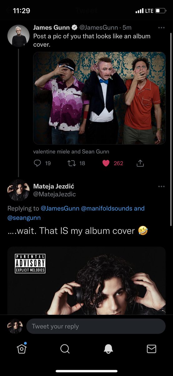 MatejaJezdic's tweet image. Dang. Guess now I just wait for Time Station to be in his next movie… That’s how this works, right? 🤣

#albumcover #matejajezdic #timestation #jamesgunn